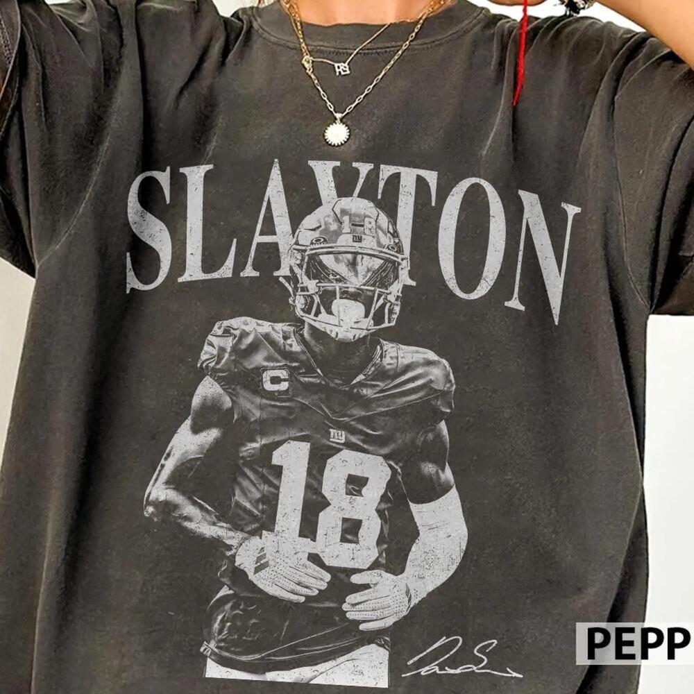 Darius Slayton Shirt, New York Football Fan Tee, Football Player Tee